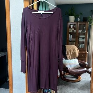Cute plum,  colored athletic dress in great shape